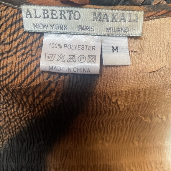 1990’s dress shirt, Alberto Makali designs - Picture 6 of 6